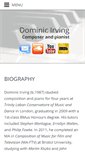 Mobile Screenshot of dominicirving.com